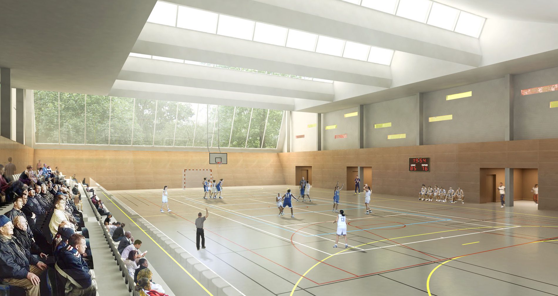 extensiongymnasebutteeragnytnapers_int TNA Architectes, Paris